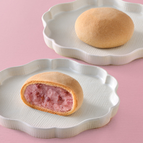京のおまんじゅう「いちご」5個入