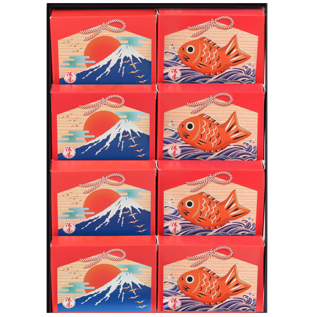 京 禧鯛焼 8個入 K-164