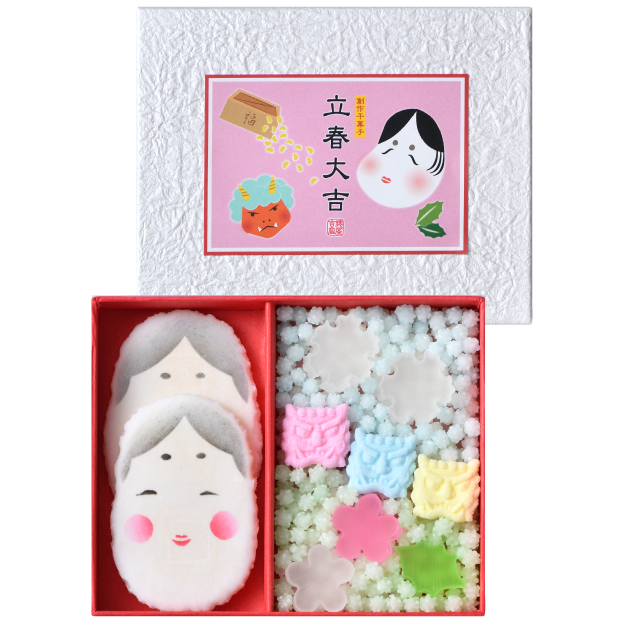 創作干菓子 ｢立春大吉」